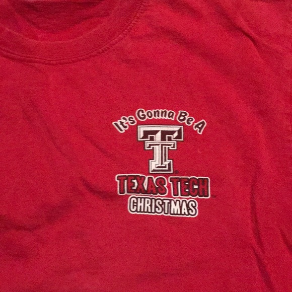 Long Sleeve Texas Tech Shirt - Picture 3 of 3